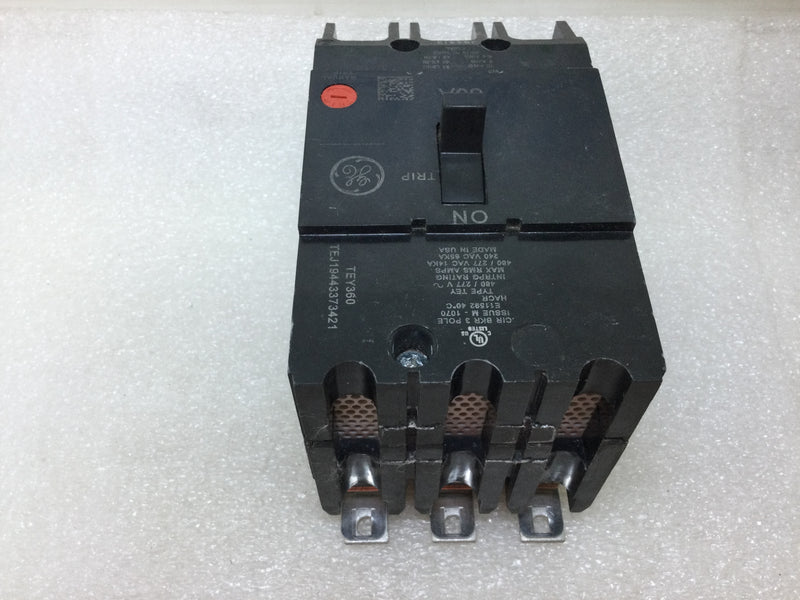 GE General Electric TEY360 3 Pole 60 Amp Molded Case Circuit Breaker