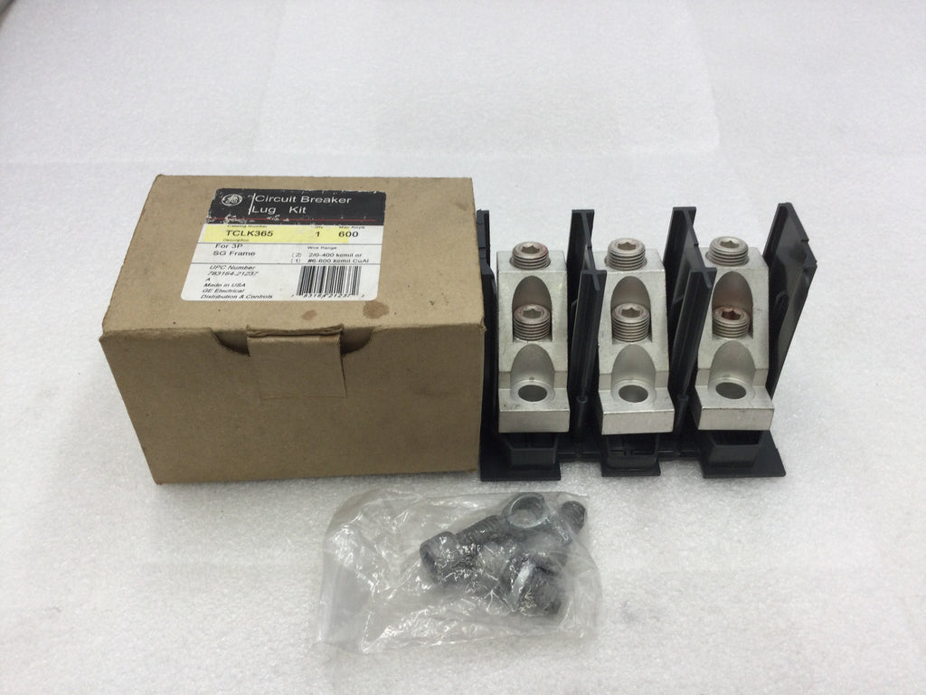 GE General Electric TCLK365 Circuit Breaker Lug Kit for 3 Pole SG Fram