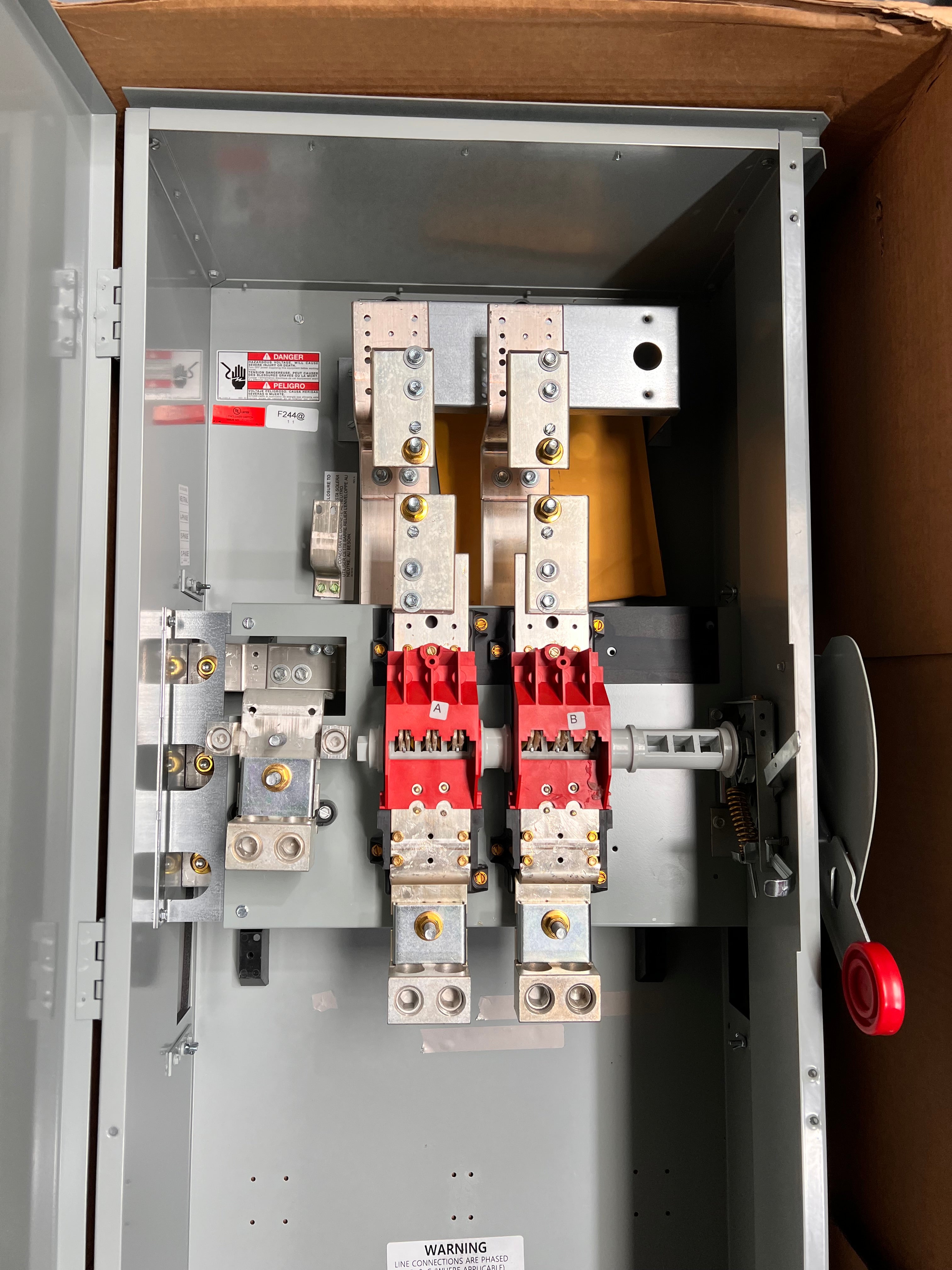 GE TMPFB6R Modular Meter Main Module 600A 120/240v 1 Phase 3 Wire