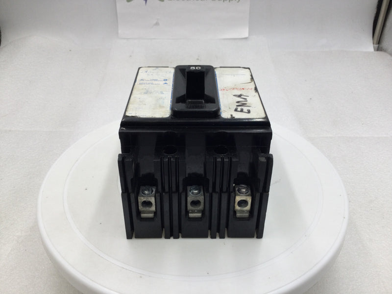 American NEF431050 50 Amp 3 Pole 480V Circuit Breaker - Cosmetic Flaws