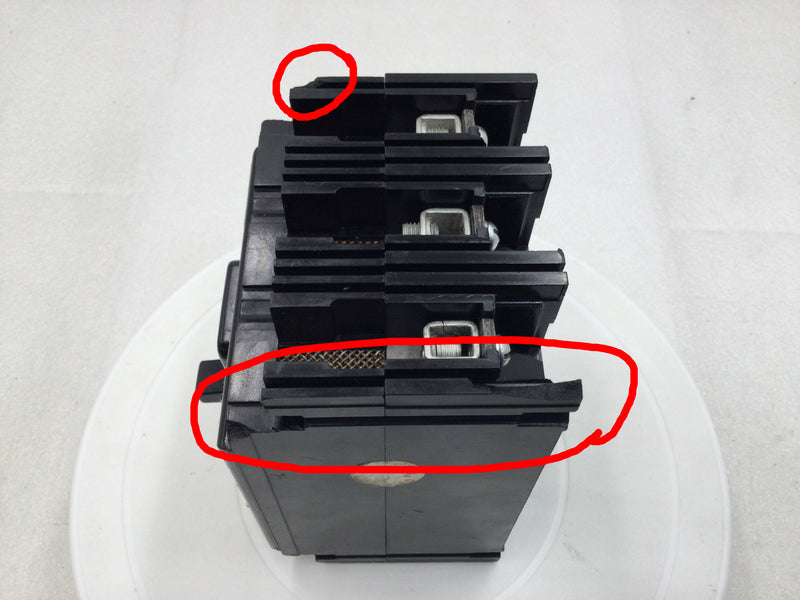 American NEF431050 50 Amp 3 Pole 480V Circuit Breaker - Cosmetic Flaws