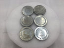 Unbranded/Mixed Brands 2" 1 Piece Knockout Seal/Plug (Lot of 6)