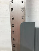 Square D Nema 3R Enclosure Top Cover Plate Only 26 1/2" x 8 3/4"