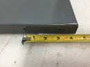 Square D Nema 3R Enclosure Bottom Cover Plate Only 24 1/2" x 8 1/4"