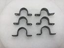 Unbranded/Mixed Brands 1" 2 Hole EMT Strap (Lot of 6)