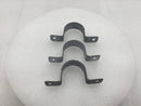 Unbranded/Mixed Brands 1 1/2" 2 Hole EMT Strap (Lot of 3)
