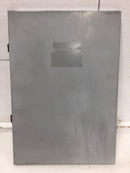 Siemens W1224L1125CU 125 Amp 12 Space 120/240V Panel Door 21" x 14 5/8"