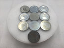 Unbranded/Mixed Brands 1 1/2" 1 Piece Knockout Seal/Plug (Lot of 10)