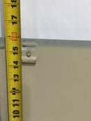 GE General Electric TSM415CSCU Panelboard Cover Only Nema 3R 150 Amp 120/240V 16" x 14 3/8"