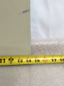 GE General Electric TSM415CSCU Panelboard Cover Only Nema 3R 150 Amp 120/240V 16" x 14 3/8"