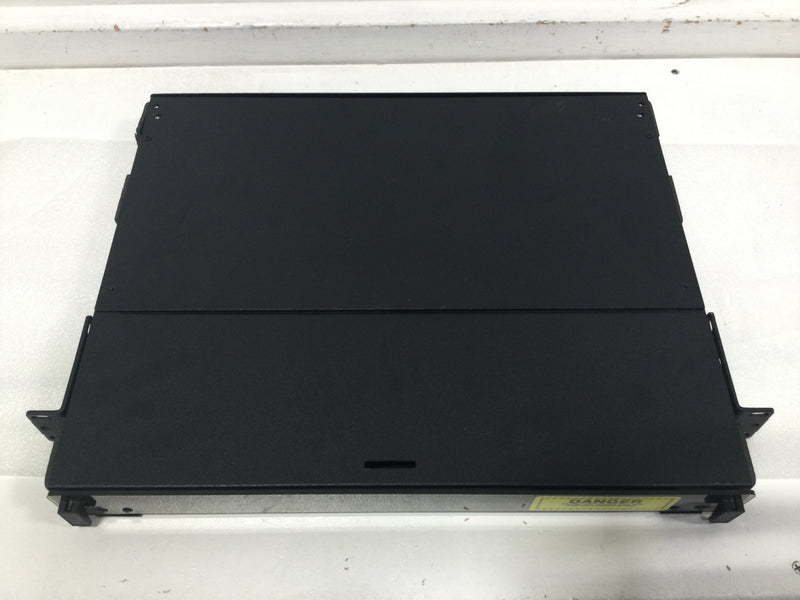 Leviton Fiber Optic Server Rack 1RU w/ 6 Fiber Optic Ports & Sliding Tray