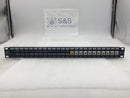 Cable Matters 24-Port Cat 6 Network Patch Panel w/ Support Bar & 11 Cat 6 Ports