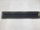 Ortronics QR-851004904 24 Port CAT5e Patch Panel - 3.5" x 19"