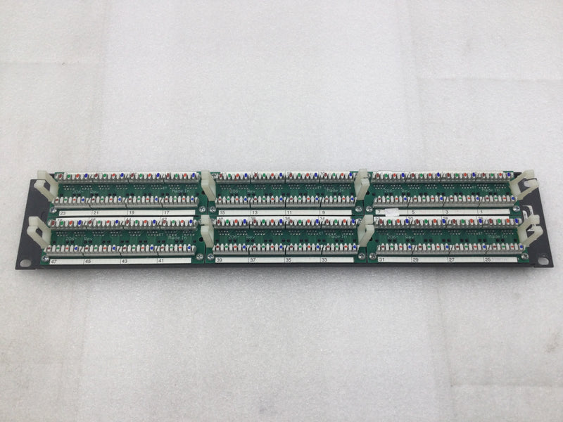 System 100 Mod-Tap B001G 48 Port Cat5 Patch Panel