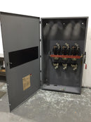 Westinghouse/Bryant HFN367 800A 3P 600V Fusible HD Safety Switch 65 1/2" x 38"