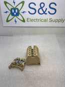 IMO ER10 Feed Through Terminal Block For 35mm DIN Rail (Lot of 6)