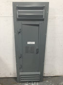 Square D NC56VS 250 Amp 42 Space 277/480 VAC Panelboard Cover Only 56" x 20"