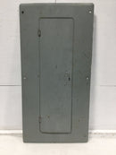 Siemens G2430MB1150CU 24 Space Panel Cover 31 1/8" x 15 1/2" - Missing Parts