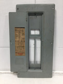Siemens G2430MB1150CU 24 Space Panel Cover 31 1/8" x 15 1/2" - Missing Parts