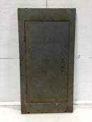 Bryant B16-30AF 30 Space 150 Amp Panel Door 24 1/2" x 12 3/4" - Flawed Latch