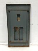 Bryant B16-30AF 30 Space 150 Amp Panel Door 24 1/2" x 12 3/4" - Flawed Latch