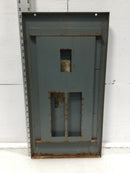 Bryant B16-30AF 30 Space 150 Amp Panel Door 24 1/2" x 12 3/4" - Flawed Latch