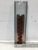 Cutler-Hammer BR3040NC 200A 30 Space Copper Buss Load Center Guts Only 6"X22.5"