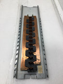 Cutler-Hammer BR3040NC 200A 30 Space Copper Buss Load Center Guts Only 6"X22.5"