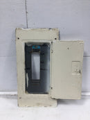 Zinsco ML12(12-24) 125A 12S 120/240V Panel Door 21 1/4" x 11" - Broken Latch