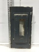 Zinsco ML12(12-24) 125A 12S 120/240V Panel Door 21 1/4" x 11" - Broken Latch