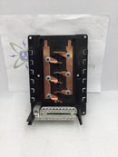 Siemens E1020MB1100FCGP 6 Space/12 Circuit 100 Amp Copper Buss Load Center Guts Only 6" X 9"