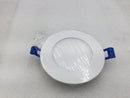 Topaz Lighting RDL/44RND/9/WH/D-50 LED 9W 120V Dimmable 4" Slim Downlight -77230