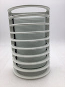 Satco/Nuvo 60-532 10" Brentwood Outdoor Bulk Head Light Semi Gloss White