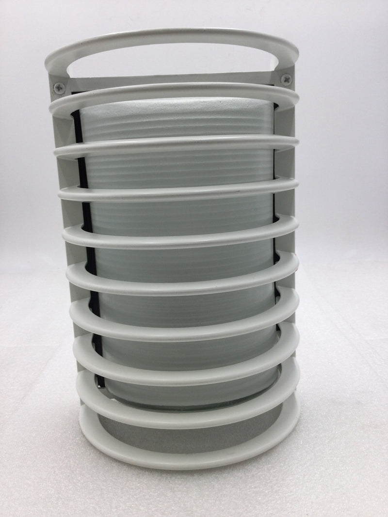 Satco/Nuvo 60-532 10" Brentwood Outdoor Bulk Head Light Semi Gloss White