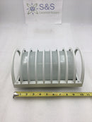 Satco/Nuvo 60-532 10" Brentwood Outdoor Bulk Head Light Semi Gloss White