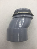 Cantex 5133185 2" PVC Offset Meter Connector
