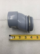 Cantex 5133185 2" PVC Offset Meter Connector