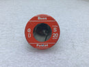 Bussmann/Fustat S20 20 Amp Dual Element Time Delay Screw In Fuse