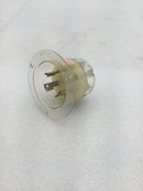 Hubbell HBL2615 30 Amp 3 Wire 125V Flush Male Receptacle - Lot of 4