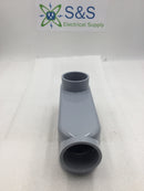 Scepter SLB60S 2" LB Style PVC Conduit Body/Adapter with Weatherproof Gasket