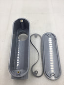 Scepter SLB60S 2" LB Style PVC Conduit Body/Adapter with Weatherproof Gasket