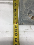 Square D EZM33-125R 125A 3 Gang 120/240V Meter Center Dead Front 48 1/2" x 12"