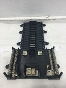 Square D QO13040M200/K 200 Amp 30 Space 120/240V Load Center Guts Only 10"X17"