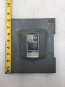 Square D DU321 30 Amp 240V Safety Switch Cover Only 8" x 6 1/2"