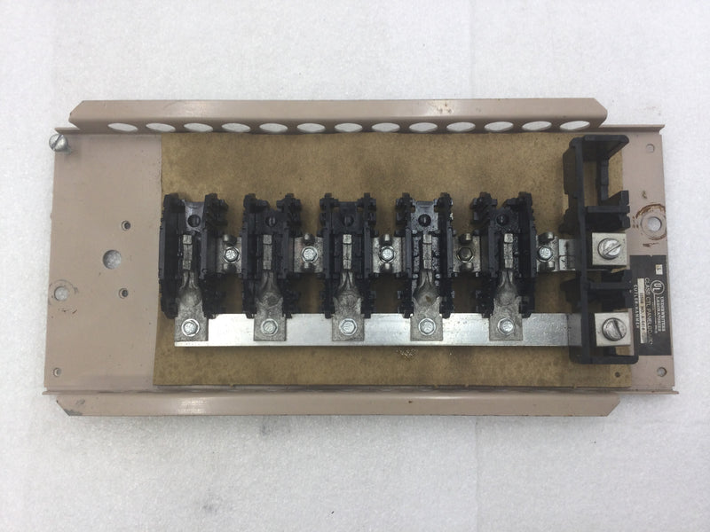 Eaton/Cutler-Hammer CH20CC 10 Space/20 Circuit 150 Amp Load Center Guts Only 6" x 12"