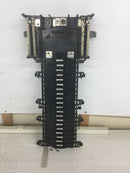 Square D QO140M200/K 20 Space/40 Circuit 200 Amp 240 VAC Main Load Center Guts Only 9" X 21"