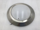 Satco/Nuvo 62/1166 10" LED Disk Light 12 Watts 120 VAC 700 Lumens 3000K in Brushed Nickel