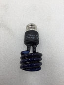 Satco S7273 CFL Fluorescent 120 VAC 13 Watt Mini Spiral Party Bulb in Blue