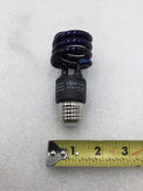 Satco S7273 CFL Fluorescent 120 VAC 13 Watt Mini Spiral Party Bulb in Blue