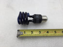 Satco S7273 CFL Fluorescent 120 VAC 13 Watt Mini Spiral Party Bulb in Blue